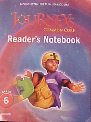 Journeys Common Core Reader s Notebook Consumable Grade 6 isbn 9780547860695